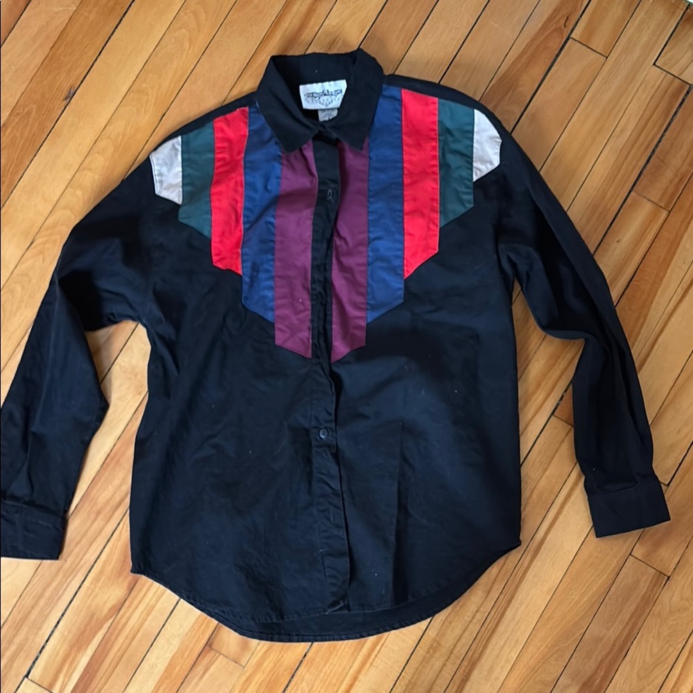 Colorful Women’s Western Aztec Shirt